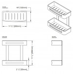 Aura Double Shelf Specifications